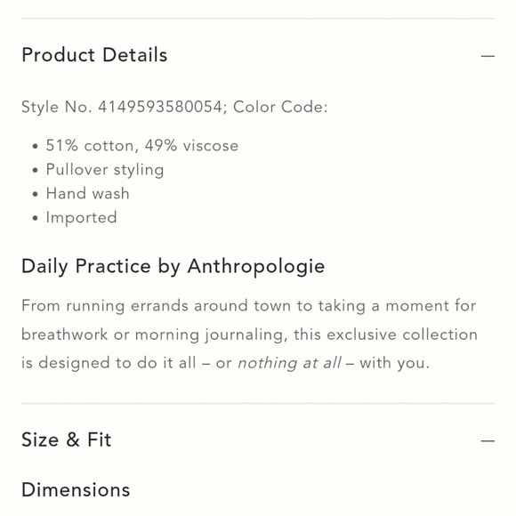 Daily Practice Knit Morris Sweater Midi Dress Blue Women's Medium - Picture 12 of 12